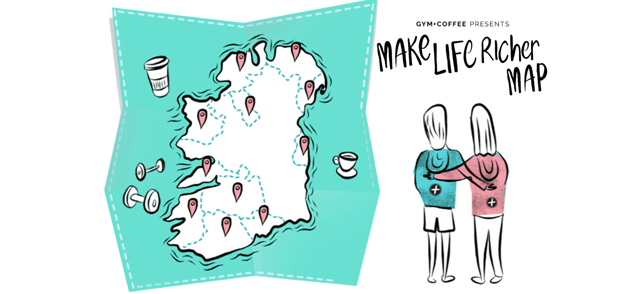 The Gym+Coffee Make Life Richer Map is here! - Gym+Coffee