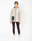 Reversible Polar Fleece Jacket in Mountain Green - Outerwear - Gym+Coffee IE