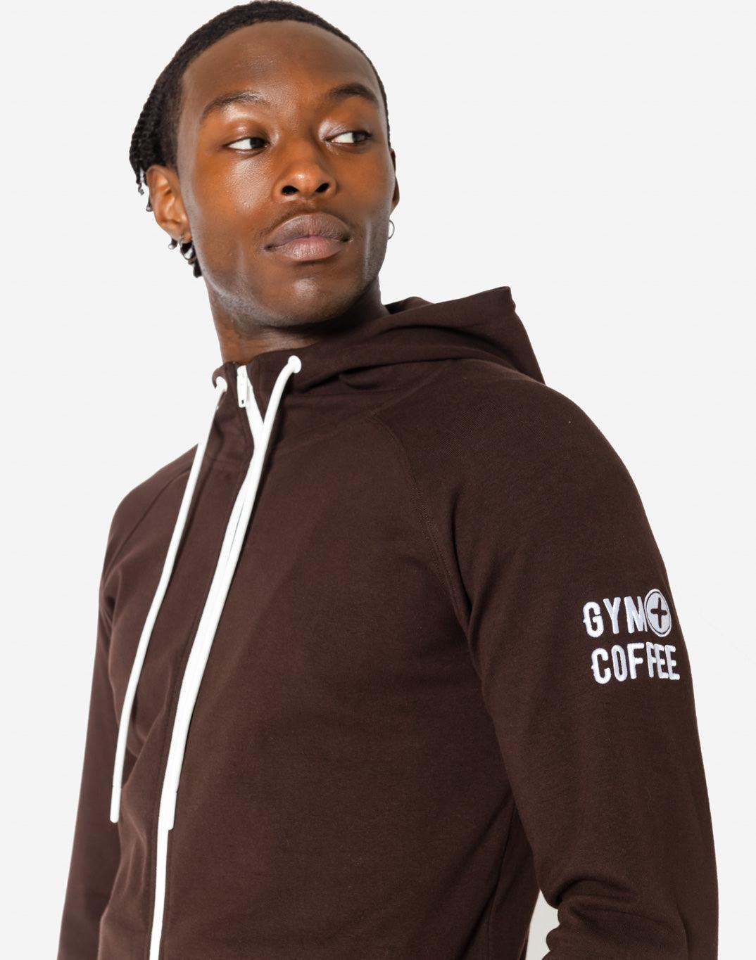 Chill Base Zip Hoodie in Espresso - Hoodies - Gym+Coffee IE
