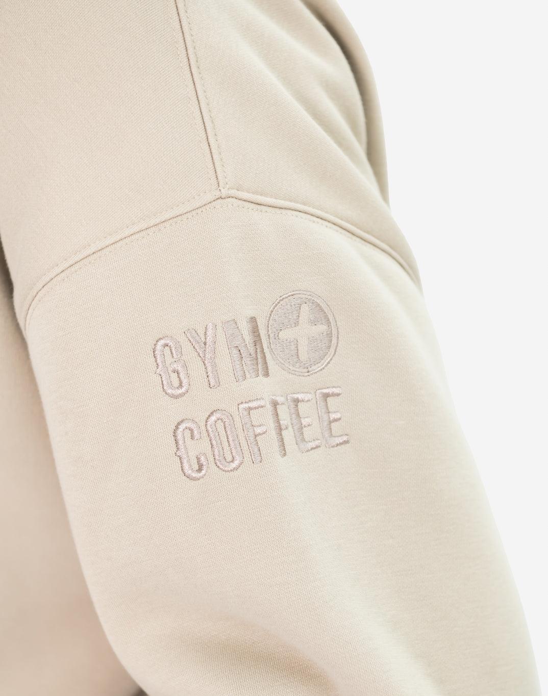 Snap Collar Sierra Sweatshirt in Rich Taupe - Sweatshirts - Gym+Coffee IE
