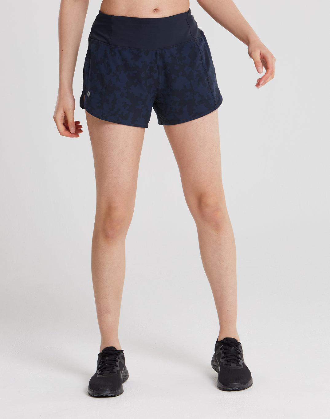 Contender 4" Shorts in Obsidian Camo Print - Shorts - Gym+Coffee IE