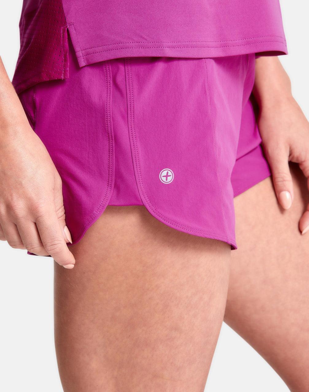 Contender 4" Shorts in Party Plum - Shorts - Gym+Coffee