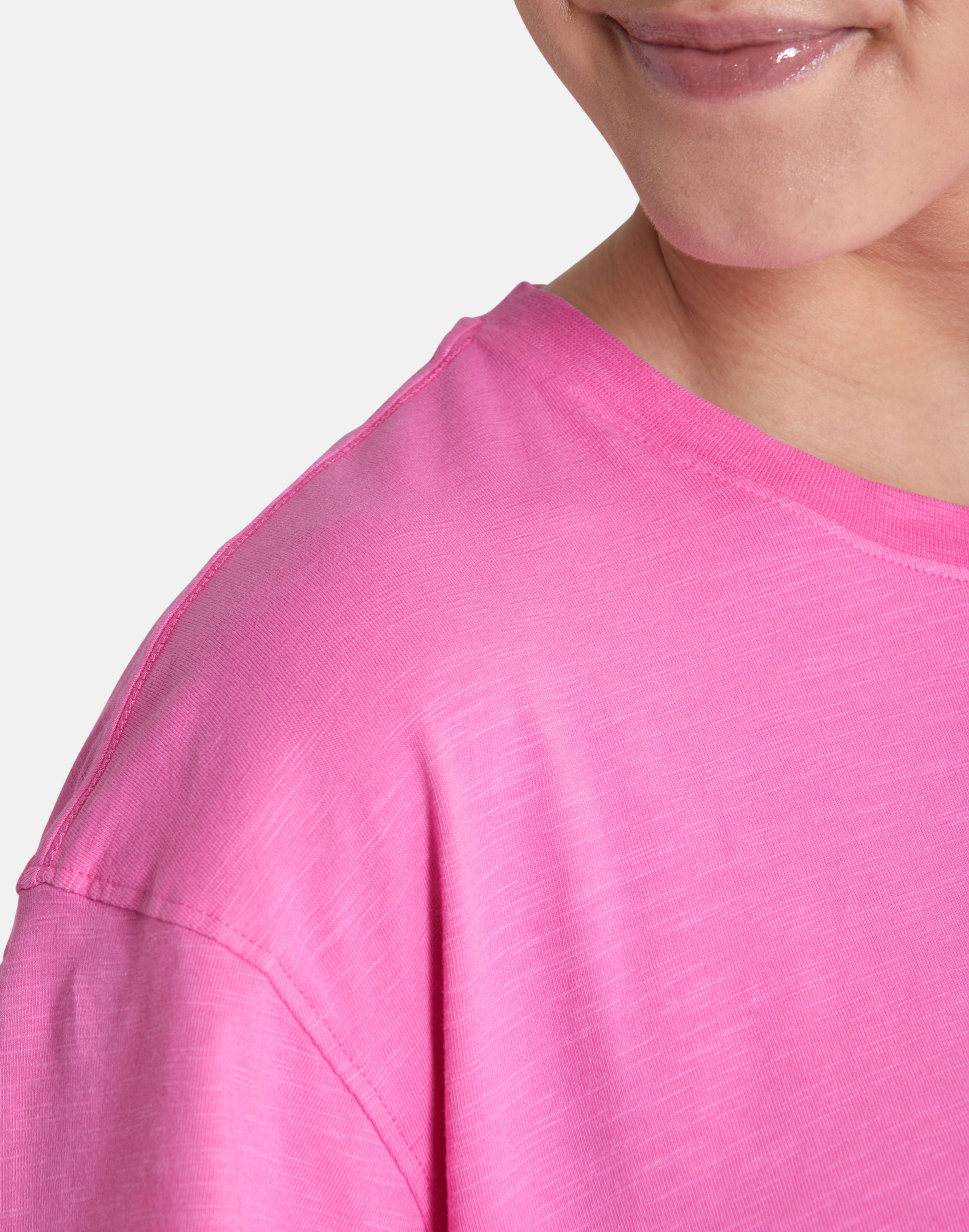 Essential Crop Tee In Empower Pink - T-Shirts - Gym+Coffee IE