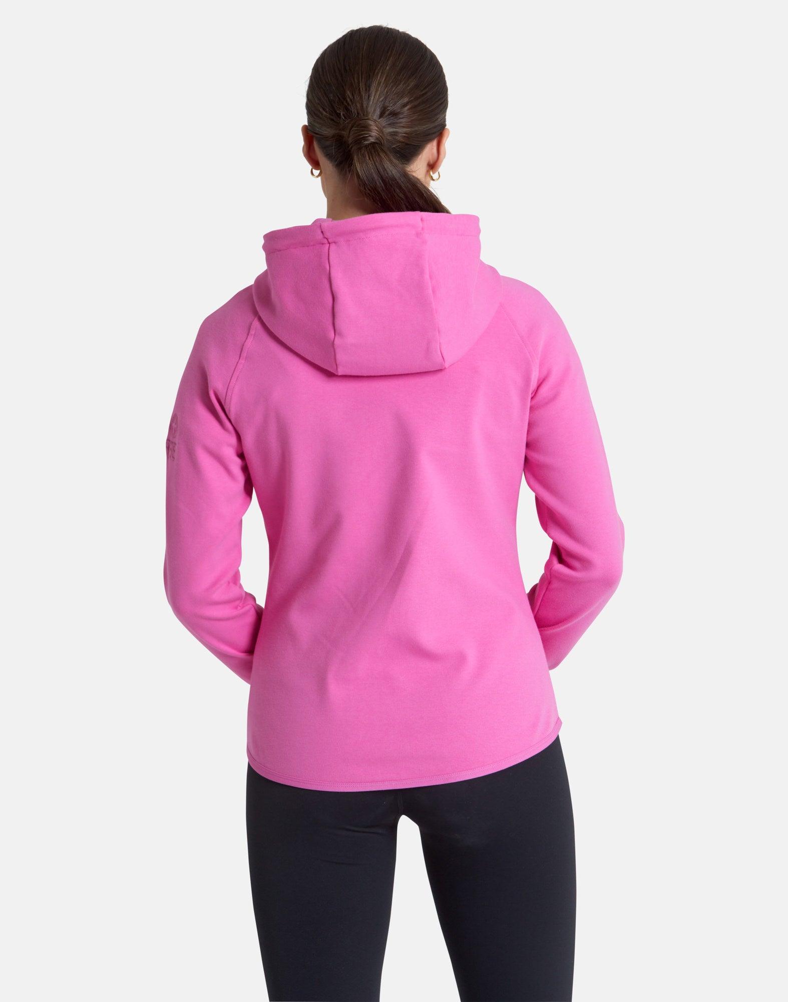 Essential Zip Hoodie in Empower Pink - Hoodies - Gym+Coffee
