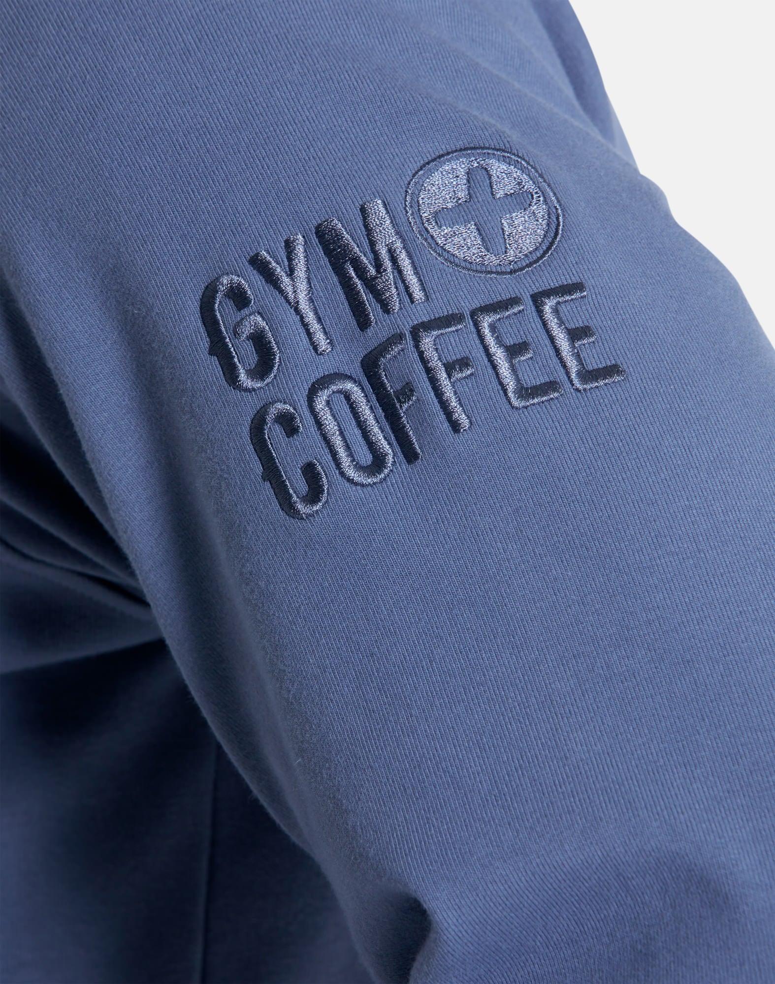Essential Zip Hoodie in Thunder Blue - Hoodies - Gym+Coffee
