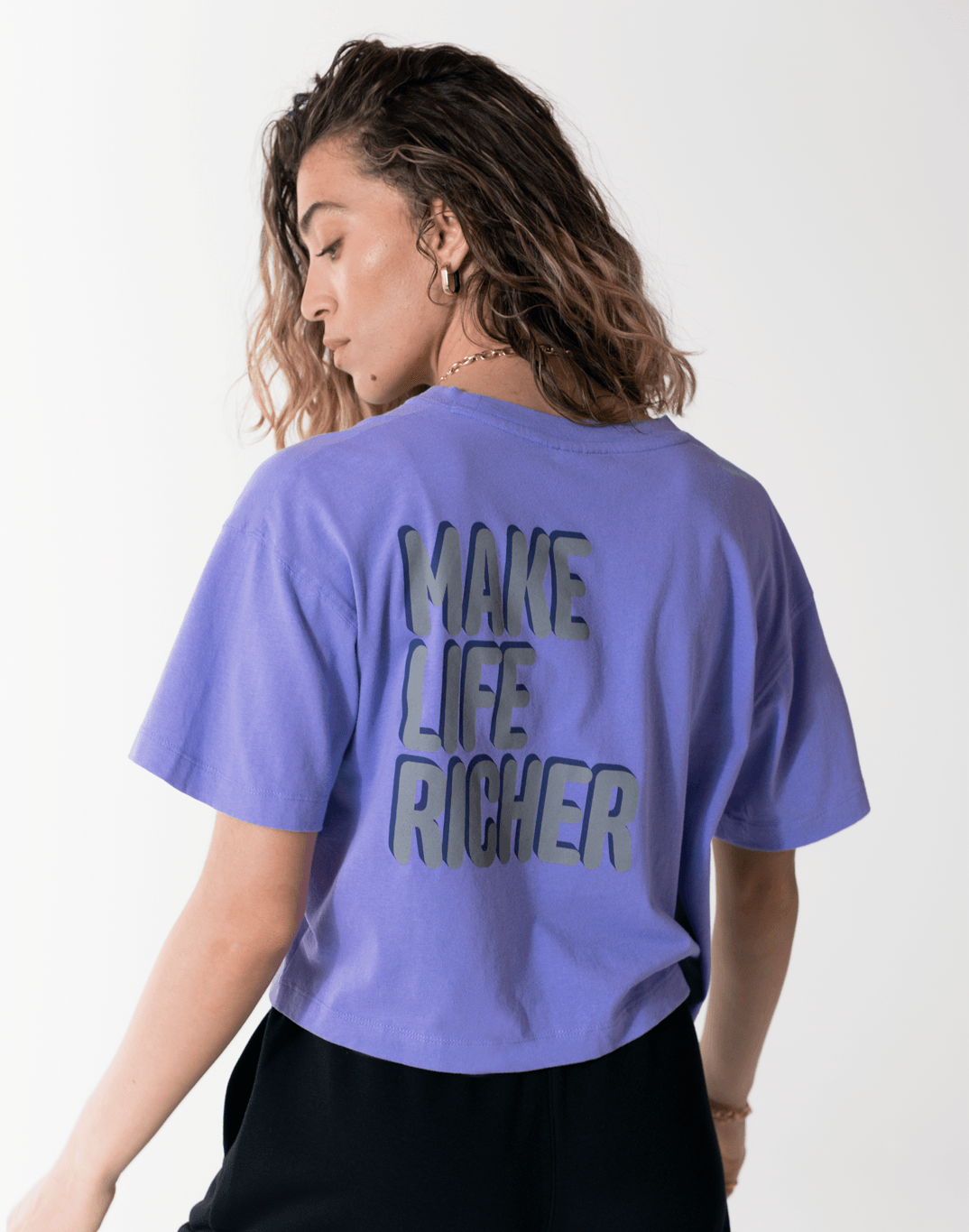 Kinney Tee in Lavender - T-Shirts - Gym+Coffee