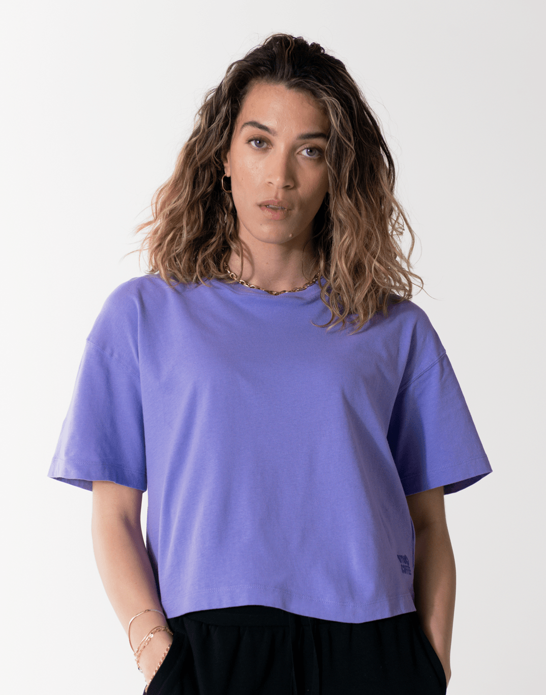 Kinney Tee in Lavender - T-Shirts - Gym+Coffee