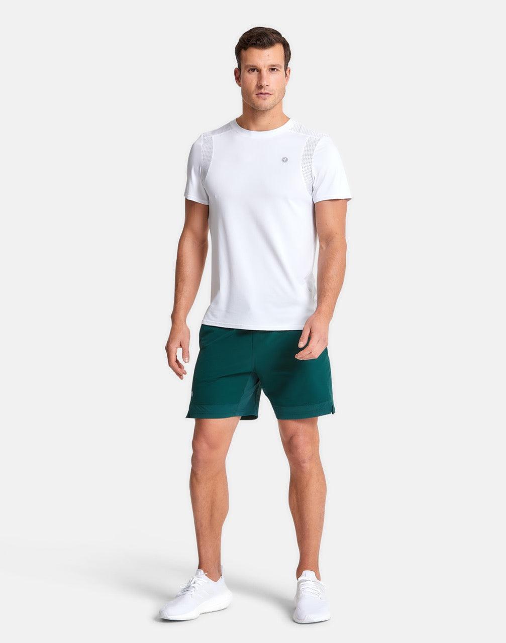 Men&#39;s Celero Tee in Striker White - T-Shirts - Gym+Coffee