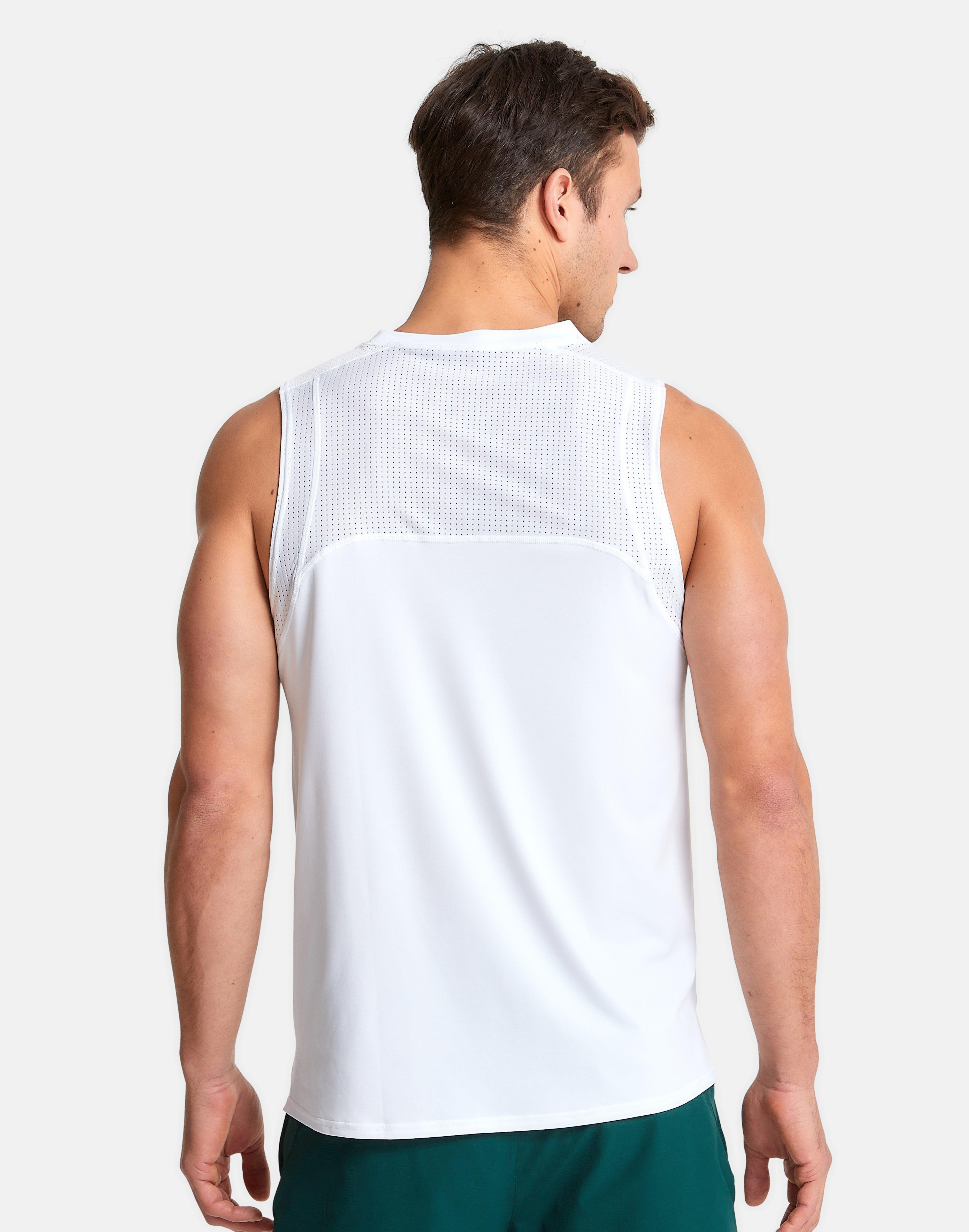 Men's Celero Vest in Striker White - Tanks - Gym+Coffee IE