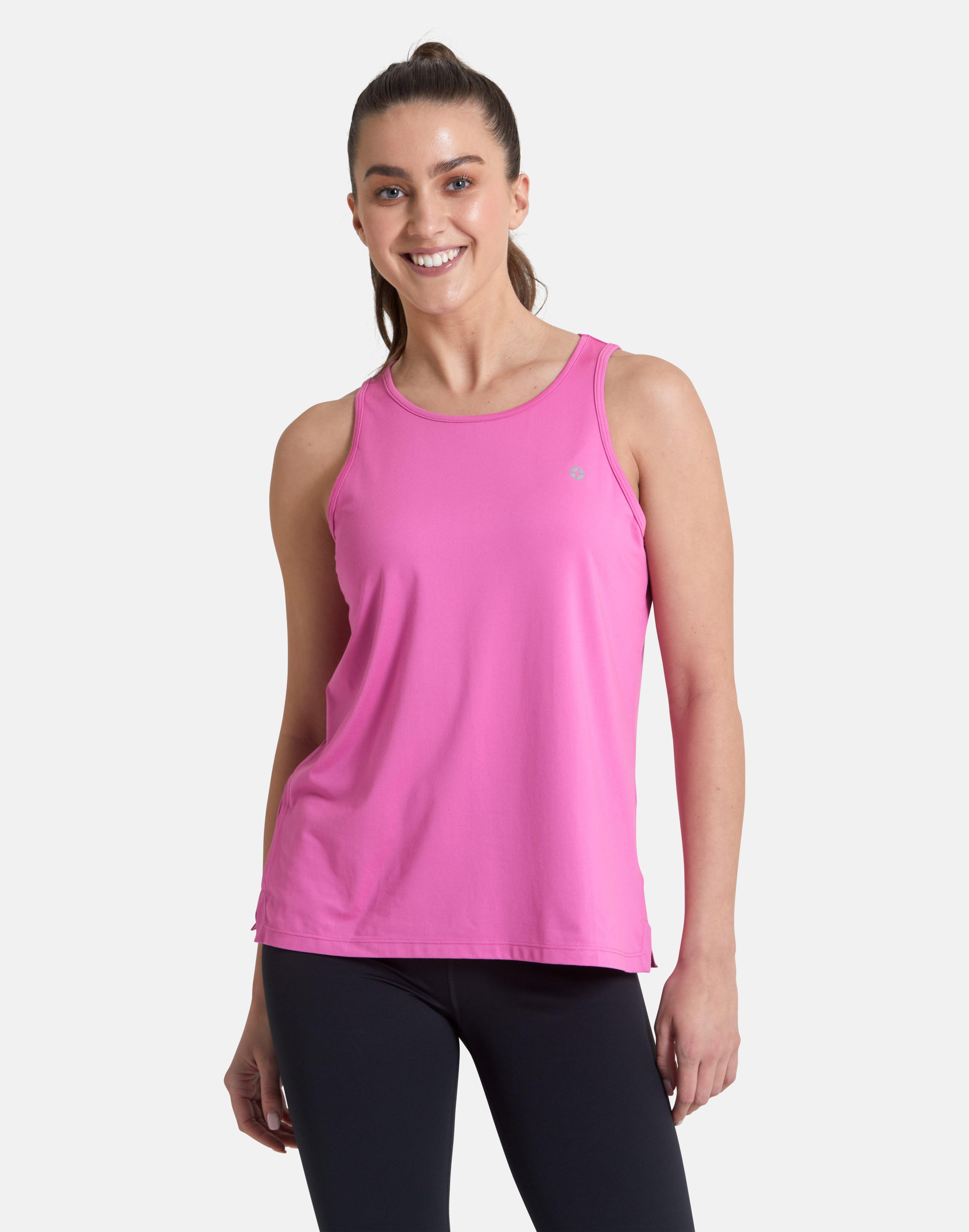 Relentless Vest in Empower Pink - Tanks - Gym+Coffee