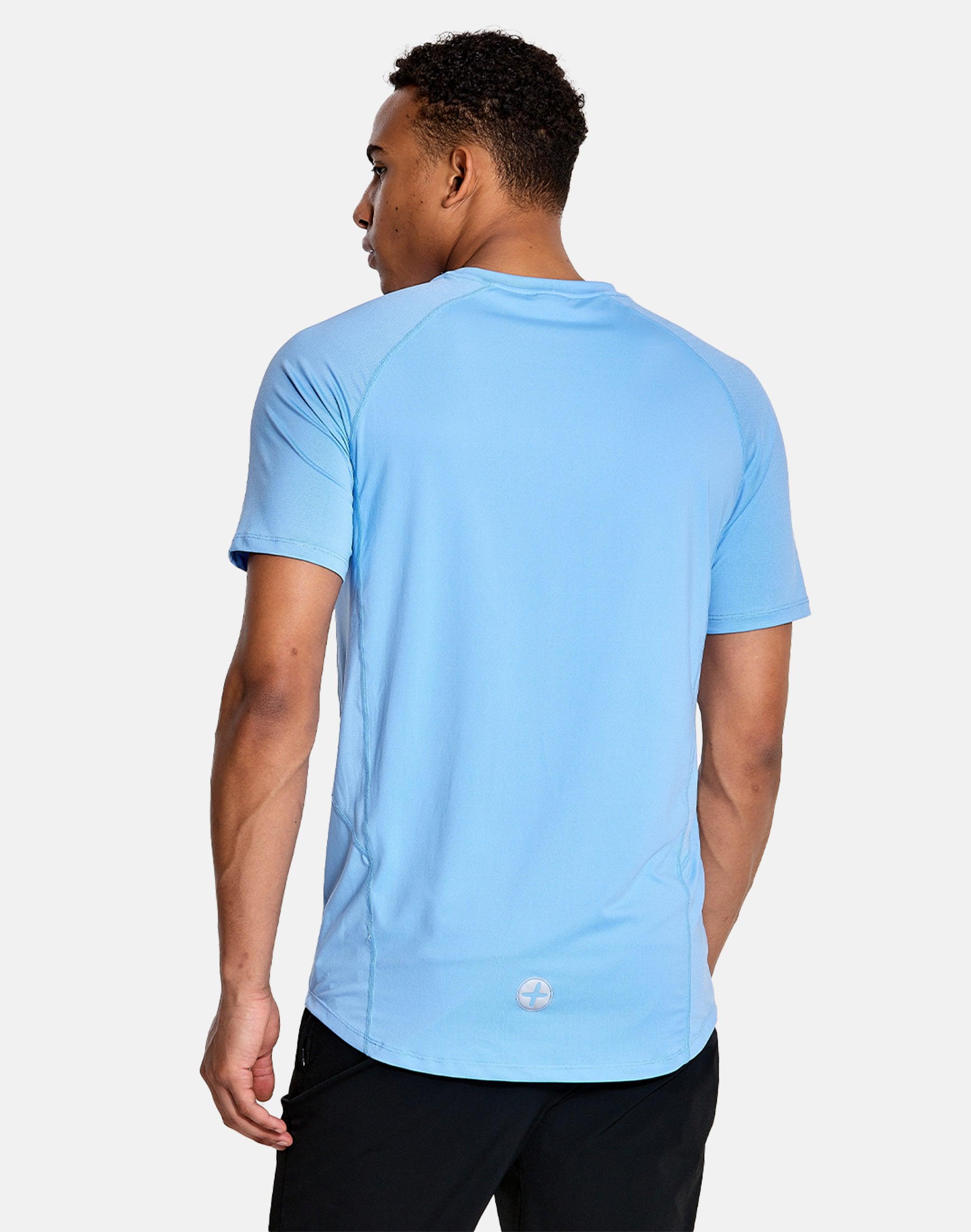 Surge Tee in Blue - T-Shirts - Gym+Coffee